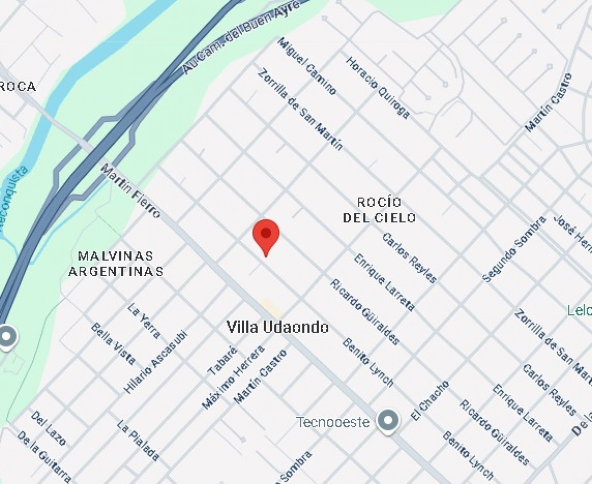 Lote con mejoras en Parque Leloir